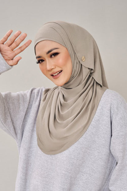 Instant Georgette Hijab with 2 Loop